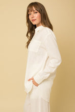 Load image into Gallery viewer, Juniper Oversized Linen Top