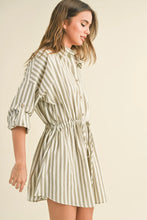 Load image into Gallery viewer, Nantucket Stripe Shirt Dress