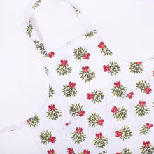 Load image into Gallery viewer, Mistletoe Apron (Adult Sized)