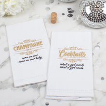 Load image into Gallery viewer, 90&#39;S Embroidered Bar Towel Set
