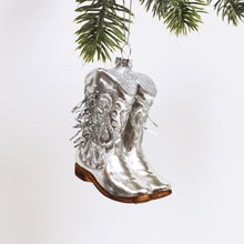Load image into Gallery viewer, Cowboy Boot Glass Ornament