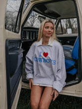 Load image into Gallery viewer, I Love Cowboys Crewneck
