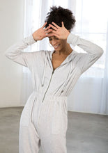 Load image into Gallery viewer, Emily French Terry Zipper Jumpsuit