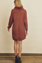 Load image into Gallery viewer, Allie Turtleneck Sweater Dress
