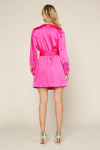 Load image into Gallery viewer, Kaitlyn Satin Blazer Dress