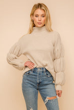 Load image into Gallery viewer, Jackie Bubble Sleeve Sweater
