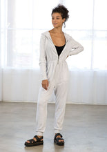 Load image into Gallery viewer, Emily French Terry Zipper Jumpsuit