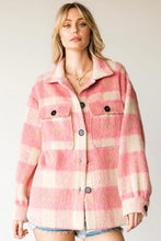 Load image into Gallery viewer, Regina Plaid Shacket