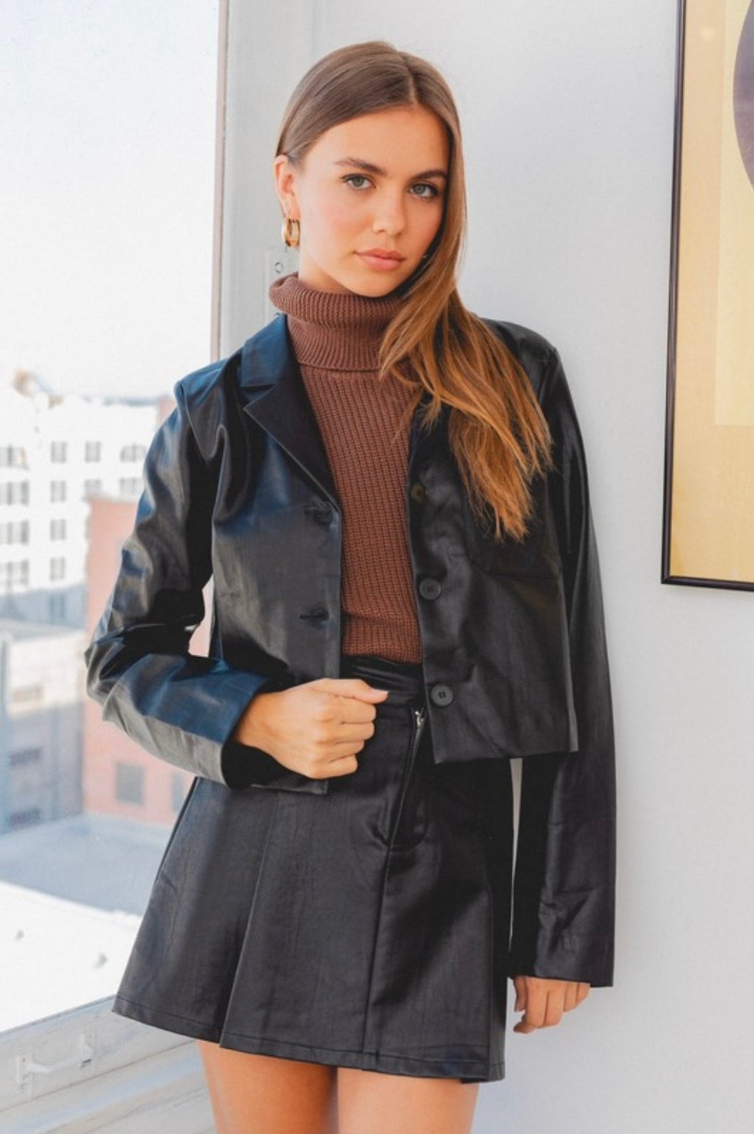 Fiona Leather Jacket