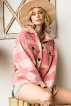 Load image into Gallery viewer, Regina Plaid Shacket