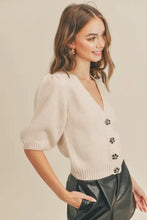 Load image into Gallery viewer, Goldie Jewel Button Cardigan
