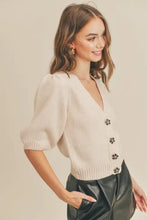 Load image into Gallery viewer, Goldie Jewel Button Cardigan