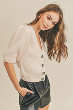 Load image into Gallery viewer, Goldie Jewel Button Cardigan