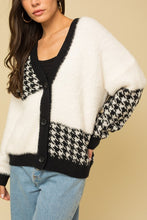 Load image into Gallery viewer, Kinsley Houndstooth Cardigan
