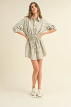 Load image into Gallery viewer, Nantucket Stripe Shirt Dress
