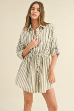 Load image into Gallery viewer, Nantucket Stripe Shirt Dress
