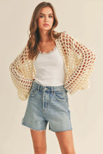 Load image into Gallery viewer, Rosemary Crochet Cardigan
