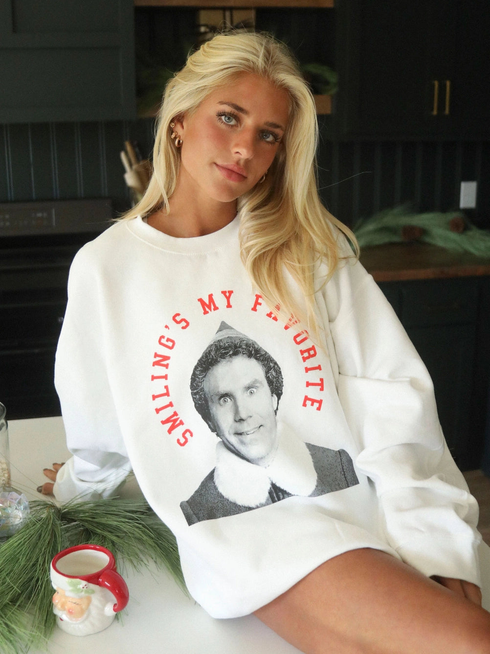 Smiling's My Favorite Crewneck