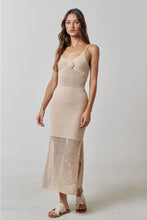 Load image into Gallery viewer, Capri Crochet Midi Dress
