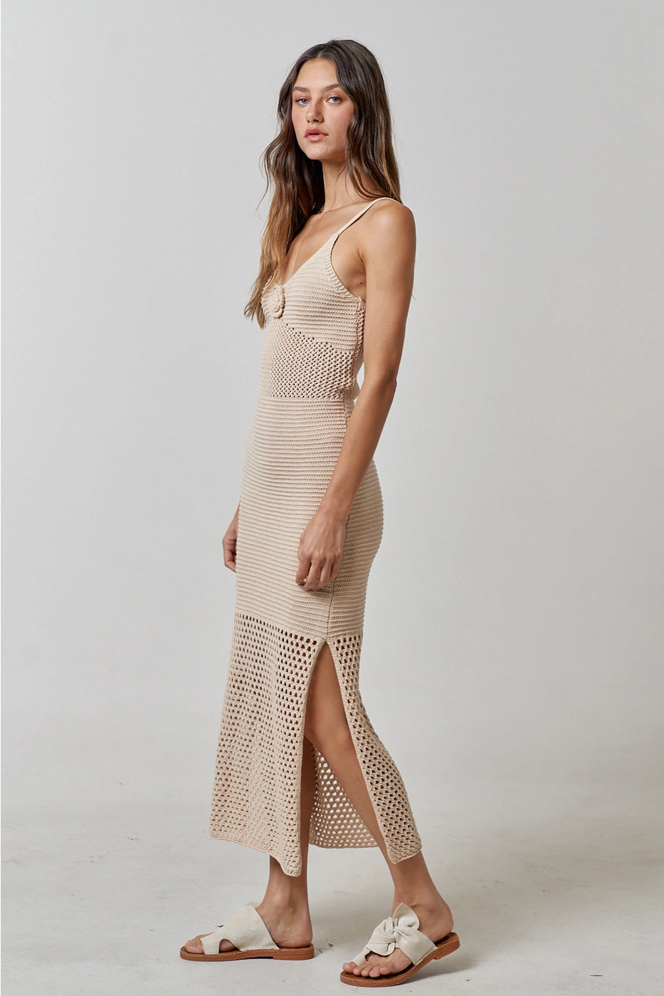 Capri Crochet Midi Dress – Jenny's Boutique