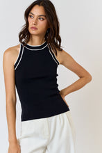 Load image into Gallery viewer, Inez Contrast Sweater Tank
