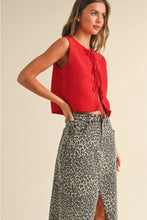 Load image into Gallery viewer, Margot Tie Front Top
