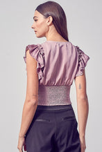 Load image into Gallery viewer, Gloria Ruffle Top
