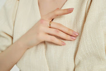 Load image into Gallery viewer, Dainty Gold Flat Top Ring
