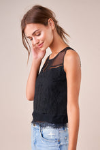 Load image into Gallery viewer, Skyler Sleeveless Lace Top
