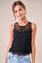 Load image into Gallery viewer, Skyler Sleeveless Lace Top

