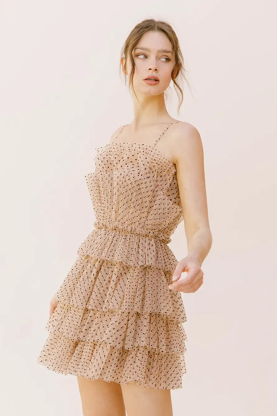 camille mini dress Camille Tulle Mini Dress – Jenny's Boutique